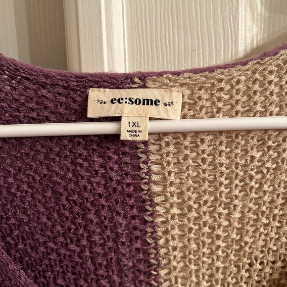 EESome color block sweater - Picture 2 of 5